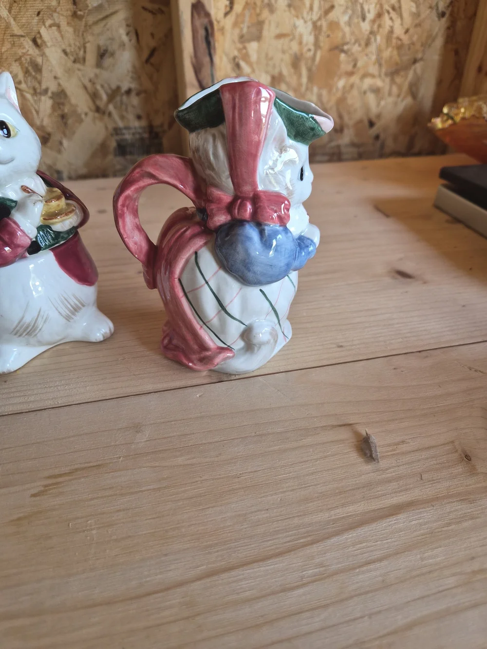 Fitz And Floyd Kittens Of Knightsbridge Tea Time Sugar/Creamer 2 Pc Set 1988